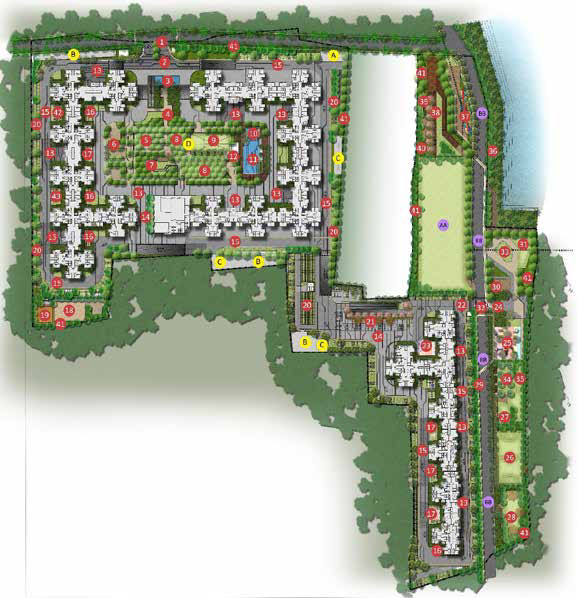 Shriram 107 SouthEast overall master plan